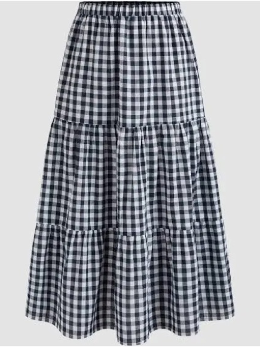 Cider Gingham Skirt